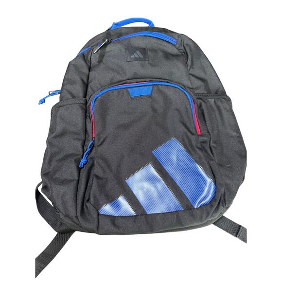 Adidas Midway Soft Shell Backpack Black Fits 15” Laptop OB - Picture 1 of 2
